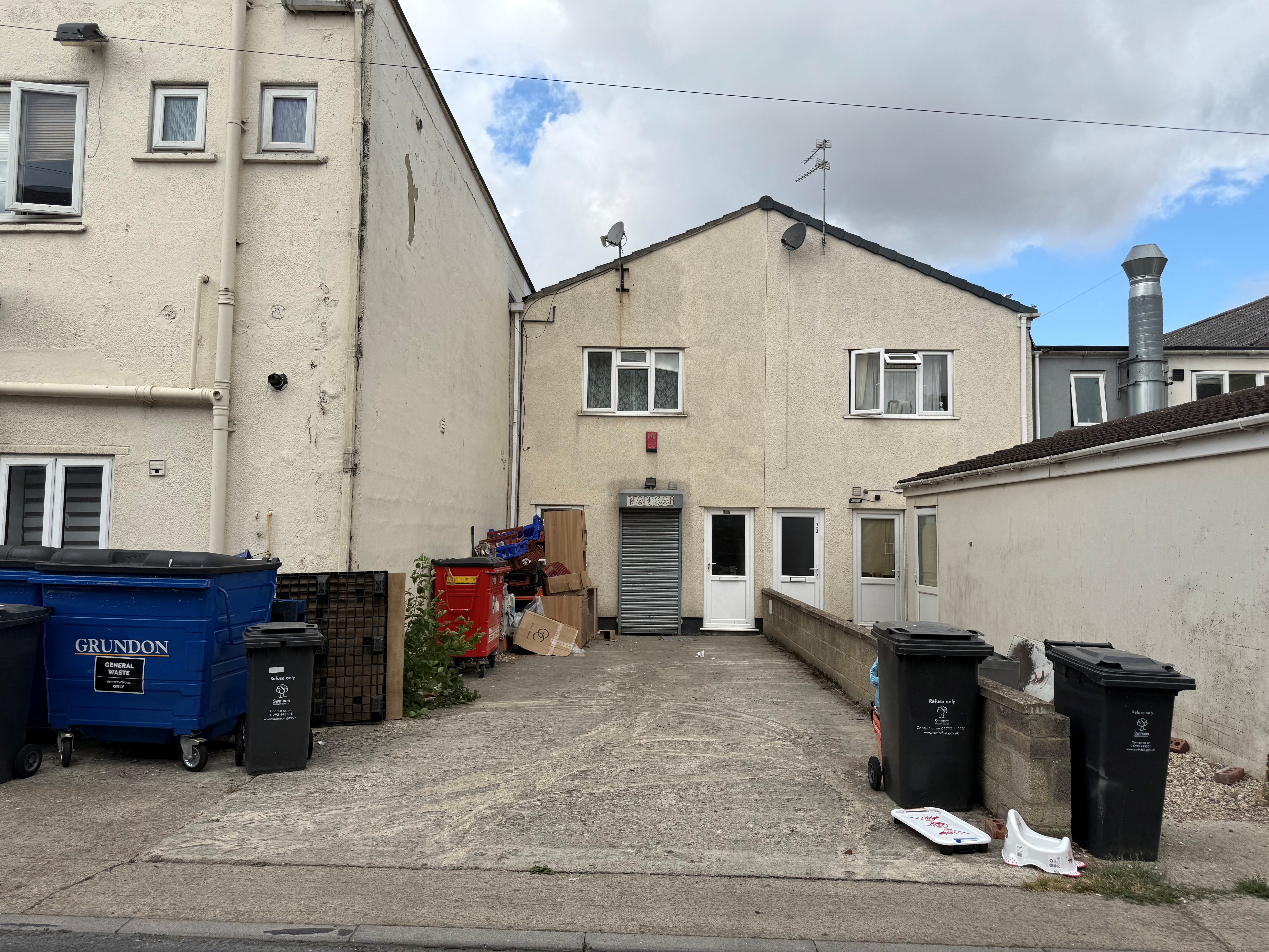 The property is located in a prominent position on Cricklade Road, in the Gorse Hill suburb of Swindon, an area popular with independent traders and multiples, such as Iceland and Haine & Smith opticians and is served by a number of free public car parks.
