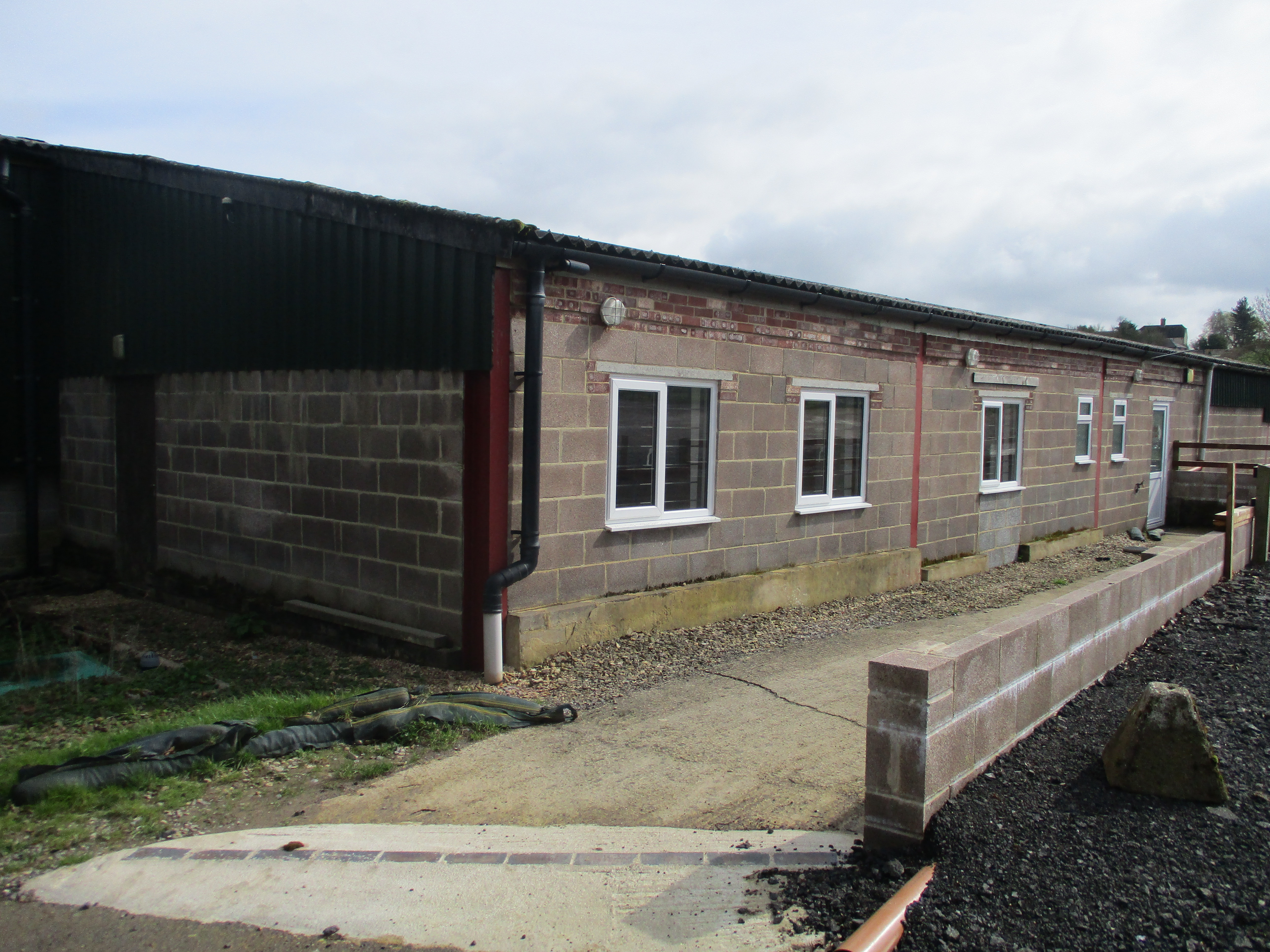 The property is situated around a mile and a half from Royal Wootton Bassett in a rural location off Breach Lane and forms part of Breach Lane Equine Centre.