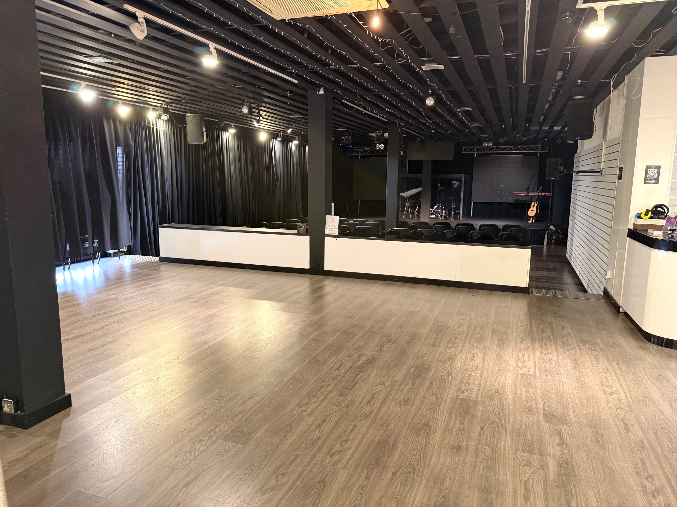 The property is located in a prominent position in the Old Town area of Swindon on the junction of  Newport Street and Marlborough Road, opposite The Planks public car park.