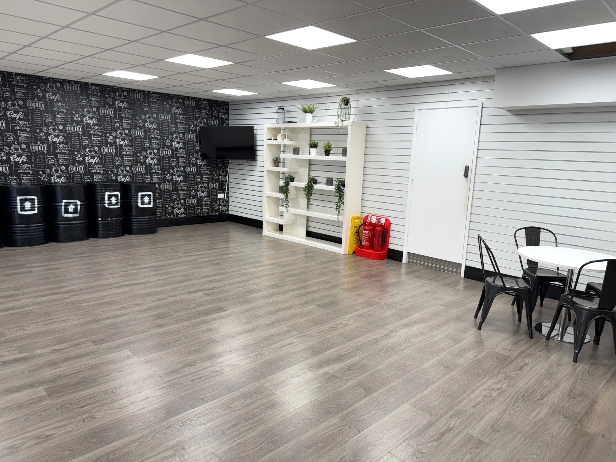 The property is located in a prominent position in the Old Town area of Swindon on the junction of  Newport Street and Marlborough Road, opposite The Planks public car park.