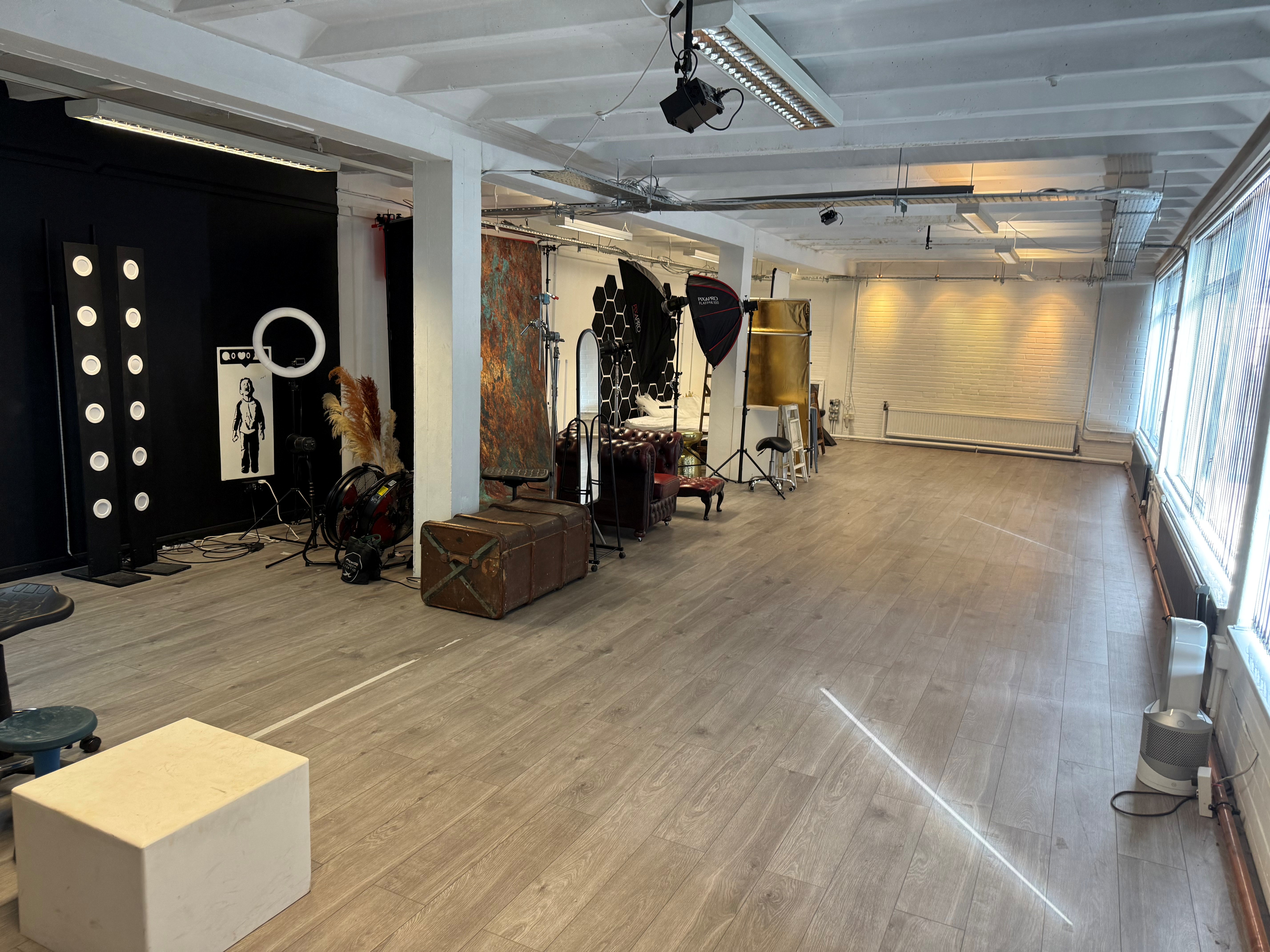 The property is located in a prominent position in the Old Town area of Swindon close to the junction of  Newport Street and Marlborough Road, and opposite The Planks public car park.