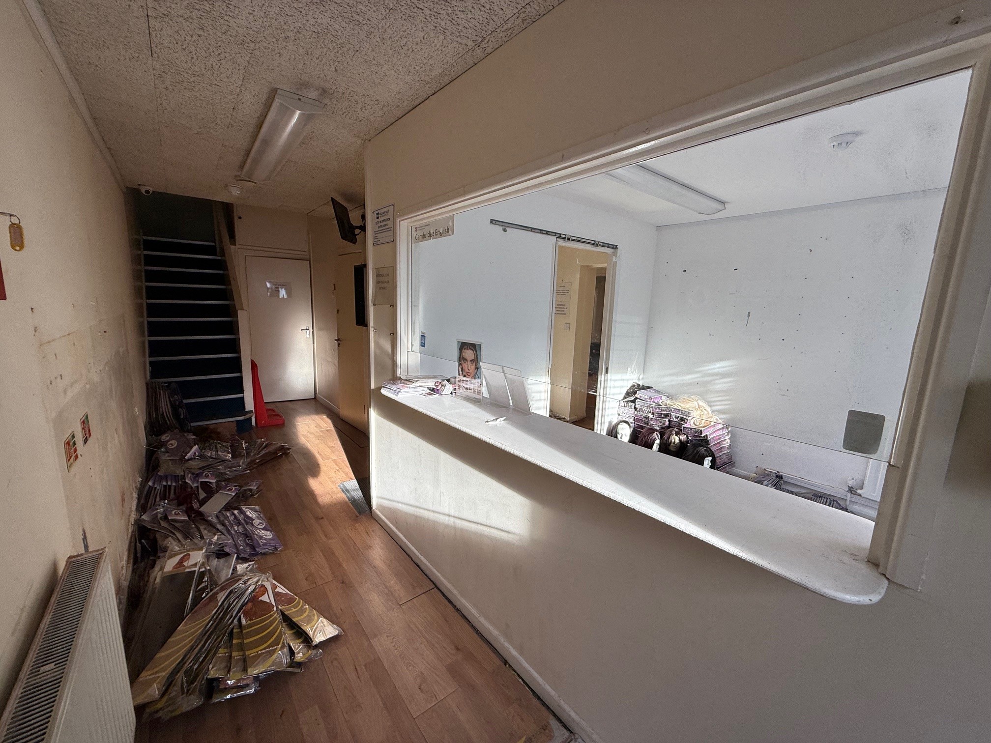 The property is located on the junction of Manchester Road and Aylesbury Street in central Swindon, opposite the former  bus station.
